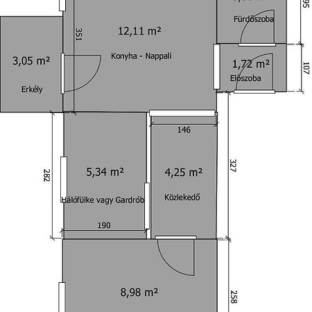 דירות קסזטלי Hello 3B Apartman מראה חיצוני תמונה